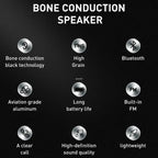 Mini Bone Conduction Speaker Wireless Bluetooth